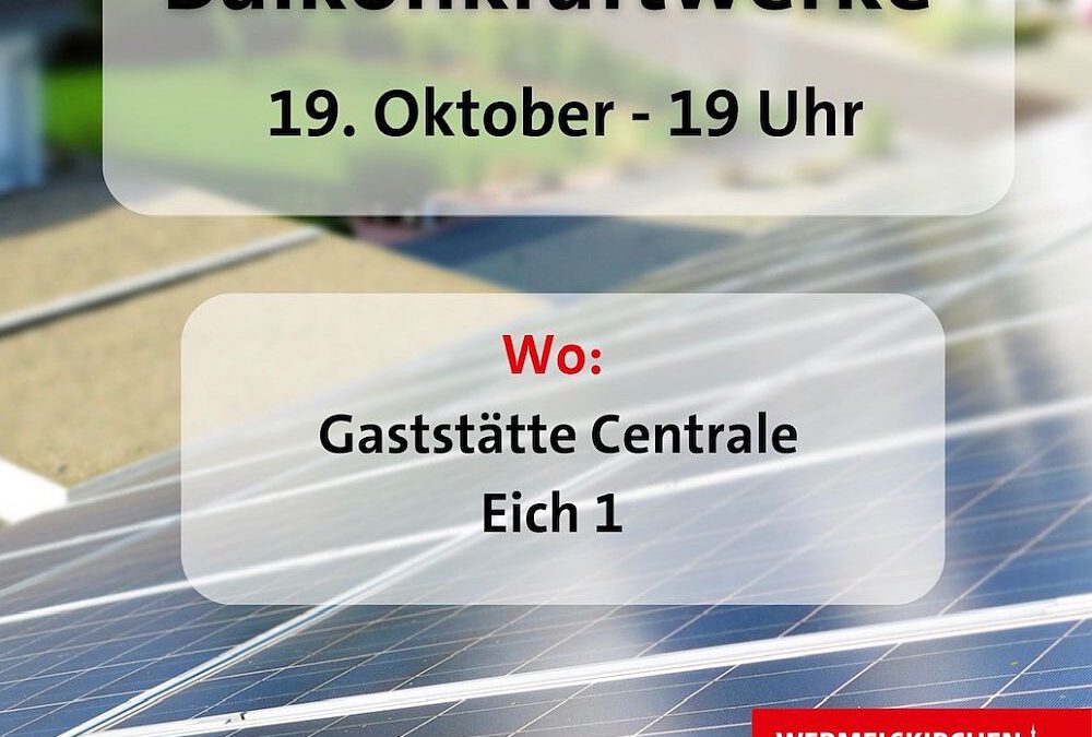 Balkonkraftwerke in Wermelskirchen