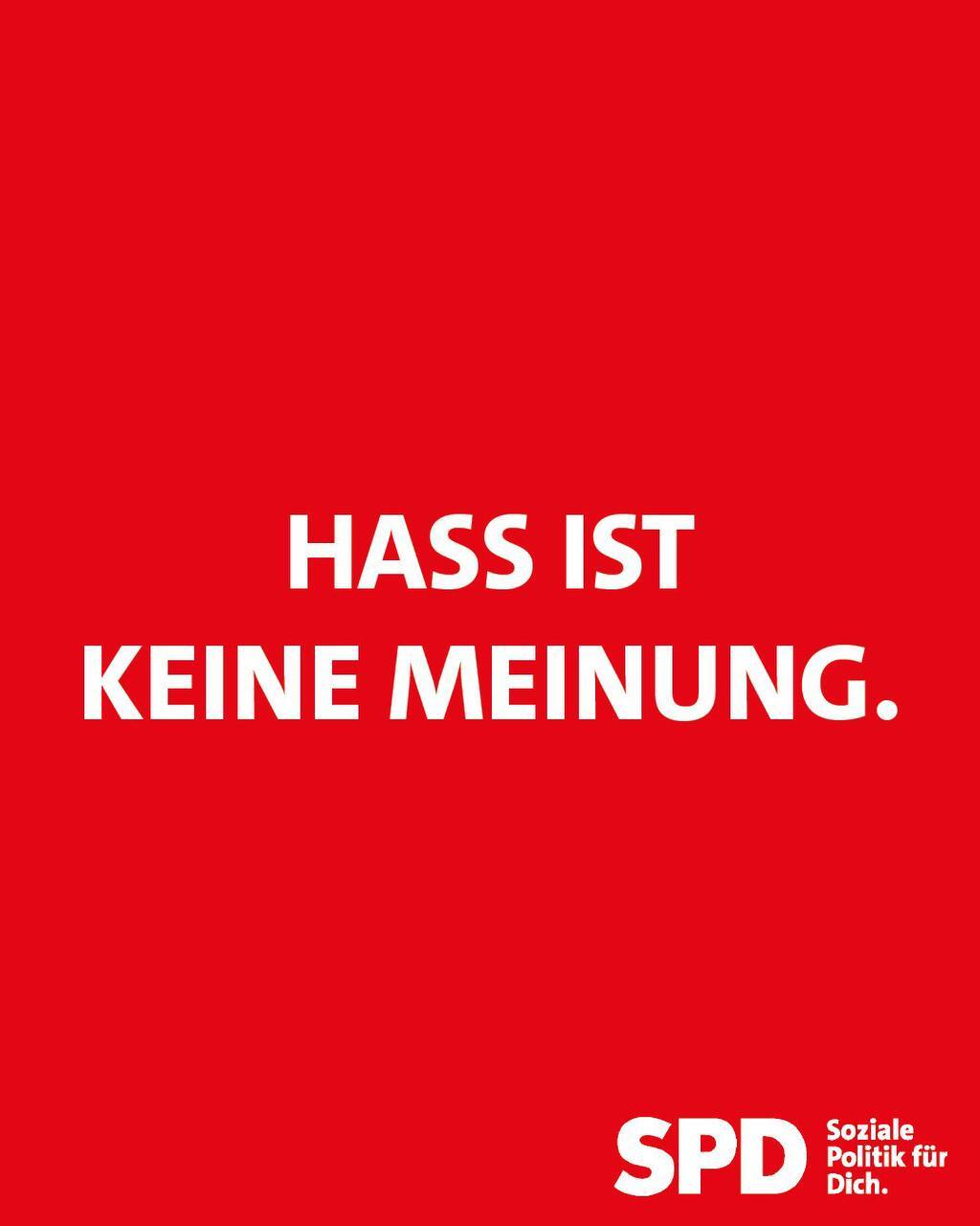 Sharepic 4_5 „Hass ist keine Meinung.”